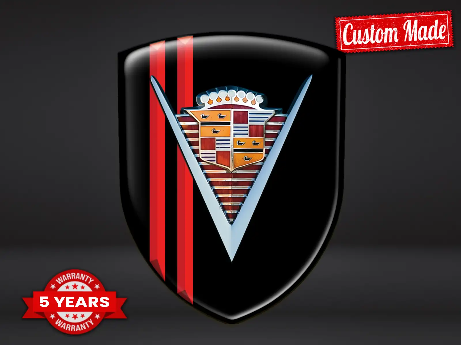 Cadillac Heckscheibensticker Edition Stilvoll Modern